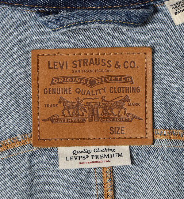 SHIPS for women「Levi&rsquo;s:〈手洗い可能〉TWIST SHACKET」|デニムジャケット|