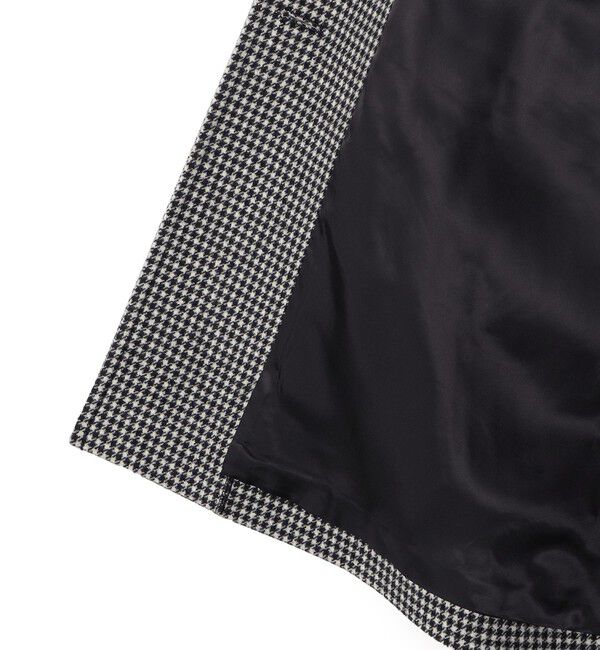 SHIPS for women「千鳥 / ソリッド ウール メルトン ステンカラー コート」|ステンカラーコート|