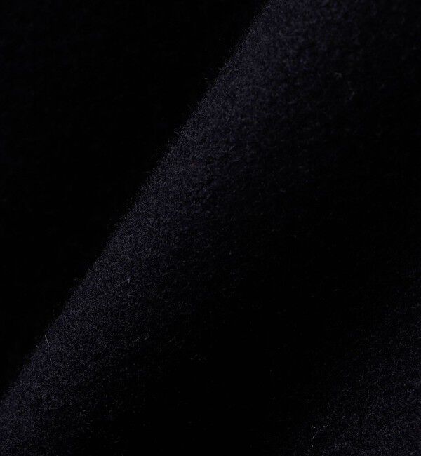 SHIPS for women「千鳥 / ソリッド ウール メルトン ステンカラー コート」|ステンカラーコート|