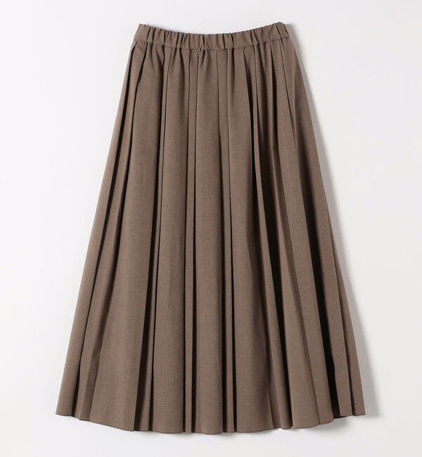 quaranciel「quaranciel: ランダム プリーツ マキシ スカート」|スカート|