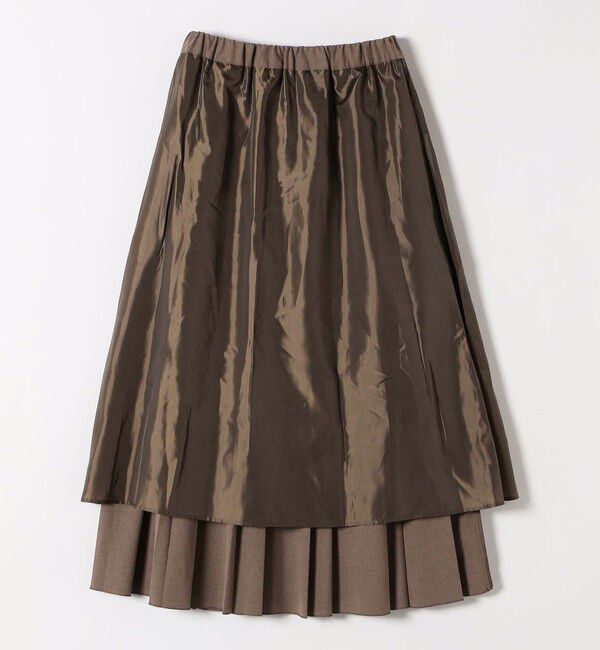 quaranciel「quaranciel: ランダム プリーツ マキシ スカート」|スカート|
