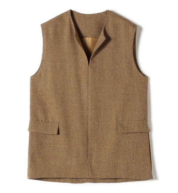 SHIPS Colors 「SHIPS Colors:〈手洗い可能〉ベスト &times; パンツ バスケット セットアップ」|オールインワン|