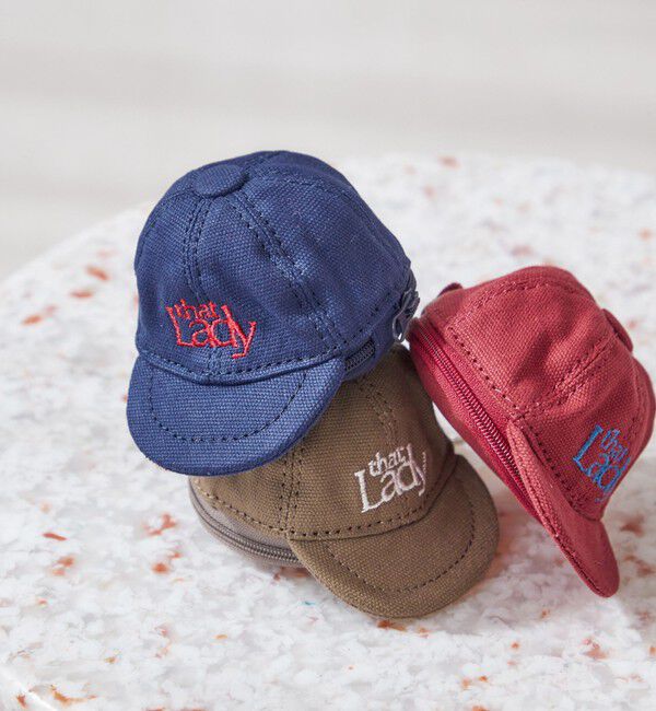 SHIPS for women「キャップ型 コイン ケース チャーム」|コインケース|ネイビー