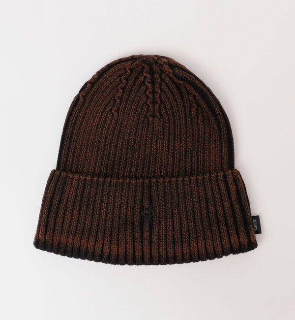 SHIPS「【WEB限定】SHIPS: ブリーチ オーバーフィット エンブロイダリー ワッチキャップ ニット帽」|ニット帽|