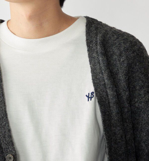 SHIPS「SHIPS: 〈手洗い可能〉シャギー レイヤード カーディガン」|カーディガン|ダークグレー