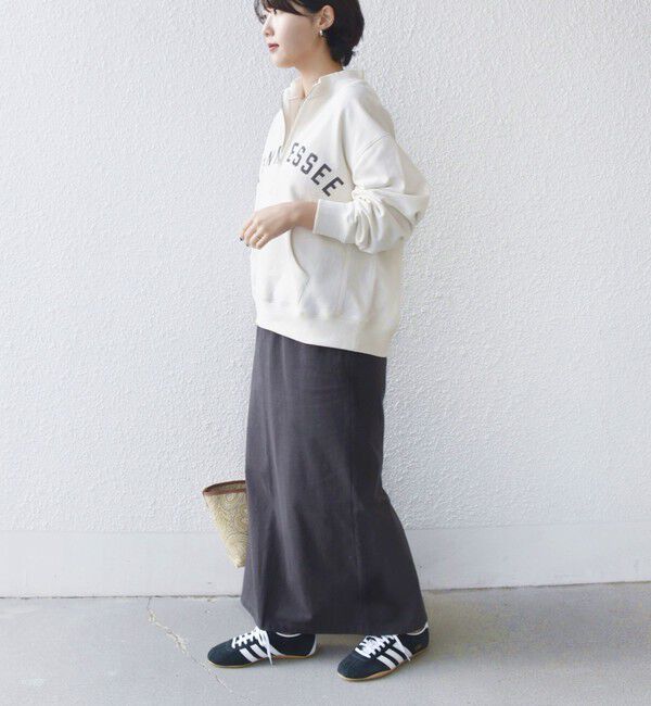 SHIPS for women「【SHIPS別注】TENNESSEE:〈洗濯機可能〉ハーフ ジップ スウェット」|スウェット・ジャージ|