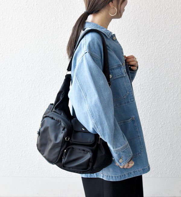 SHIPS any「SHIPS any:〈洗濯機可能〉ルーズ デニム カバーオール ジャケット［SHIPS any DENIM］」|デニムジャケット|