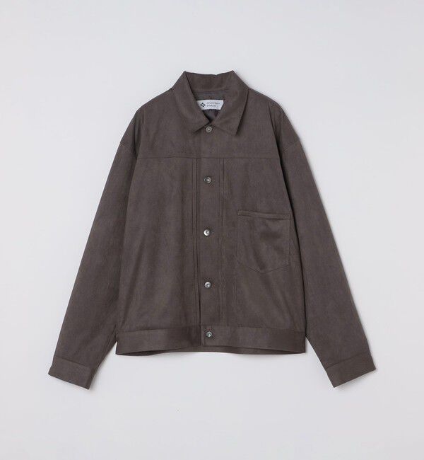 SHIPS「City Ambient Products: テック フェイクスエード(ポリエステル) G-JACKET」|その他|
