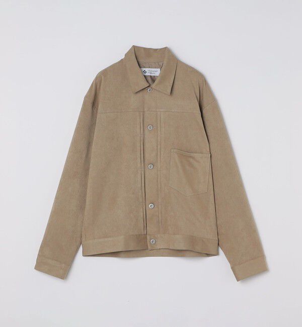 SHIPS「City Ambient Products: テック フェイクスエード(ポリエステル) G-JACKET」|その他|
