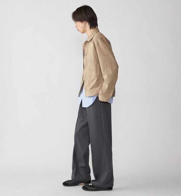 SHIPS「City Ambient Products: テック フェイクスエード(ポリエステル) G-JACKET」|その他|