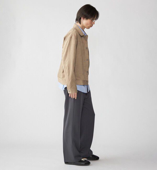 SHIPS「City Ambient Products: テック フェイクスエード(ポリエステル) G-JACKET」|その他|