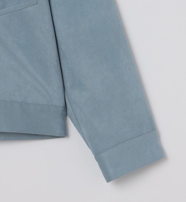 SHIPS「City Ambient Products: テック フェイクスエード(ポリエステル) G-JACKET」|その他|