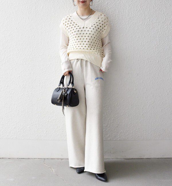 SHIPS any「《予約》SHIPS any:〈洗濯機可能〉USAコットン 裏毛 カットオフ スウェット パンツ」|その他|