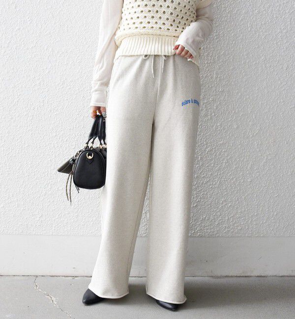 SHIPS any「《予約》SHIPS any:〈洗濯機可能〉USAコットン 裏毛 カットオフ スウェット パンツ」|その他|