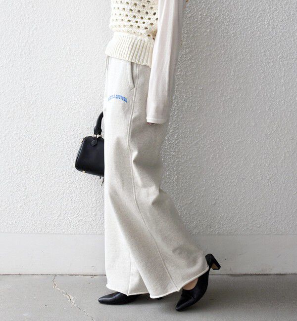 SHIPS any「《予約》SHIPS any:〈洗濯機可能〉USAコットン 裏毛 カットオフ スウェット パンツ」|その他|