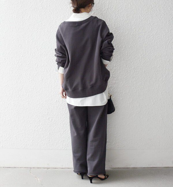 SHIPS any「《予約》SHIPS any:〈洗濯機可能〉USAコットン 裏毛 カットオフ スウェット パンツ」|その他|