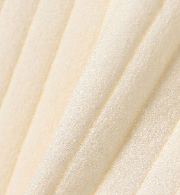 SHIPS Colors 「SHIPS Colors:〈手洗い可能〉レース カット オフ ワイド リブ ニット」|ニット・セーター|