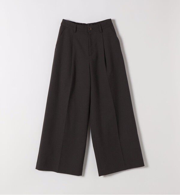 SHIPS any「《予約》SHIPS any:〈洗濯機可能〉シャーク タック ワイド パンツ」|その他|