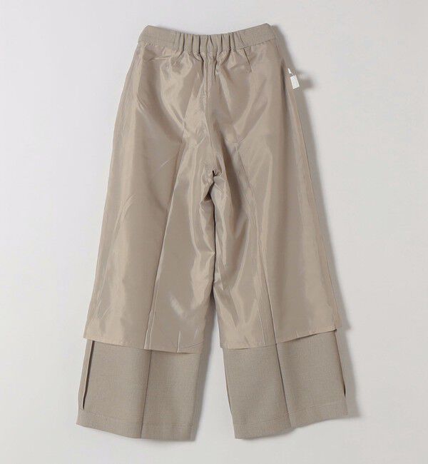 SHIPS any「《予約》SHIPS any:〈洗濯機可能〉シャーク タック ワイド パンツ」|その他|