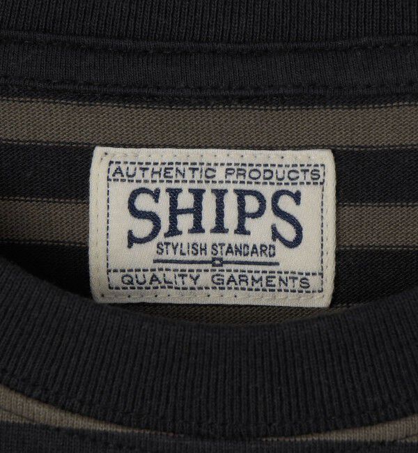 SHIPS「SHIPS: AUTHENTIC ボーダー Tシャツ ショートスリーブ」|Tシャツ・カットソー|