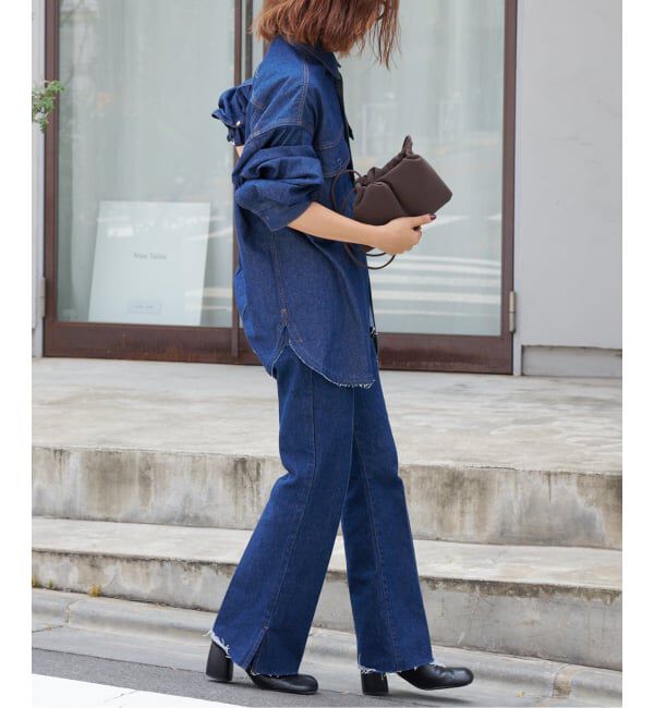 OUTDOOR PRODUCTS Usual Things「追加2 ULTデニムワーカーシャツ」|シャツ・ブラウス|