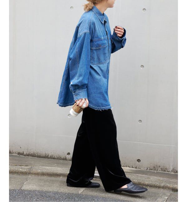 OUTDOOR PRODUCTS Usual Things「追加2 ULTデニムワーカーシャツ」|シャツ・ブラウス|