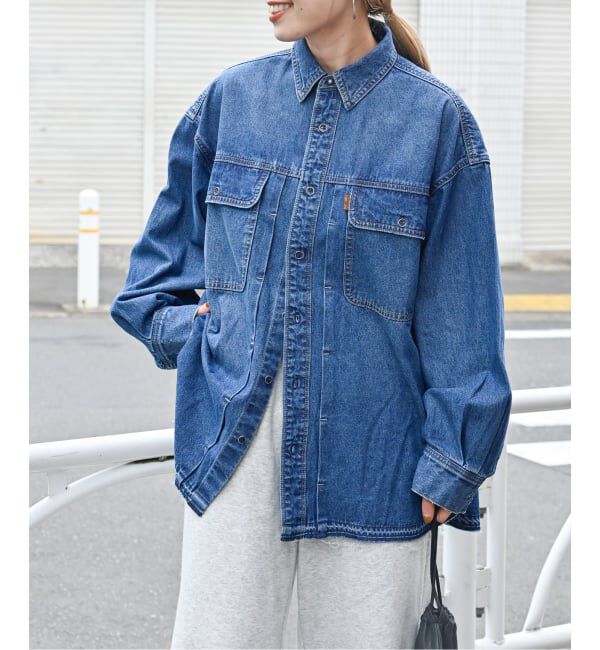 OUTDOOR PRODUCTS Usual Things「追加2 ULTデニムワーカーシャツ」|シャツ・ブラウス|