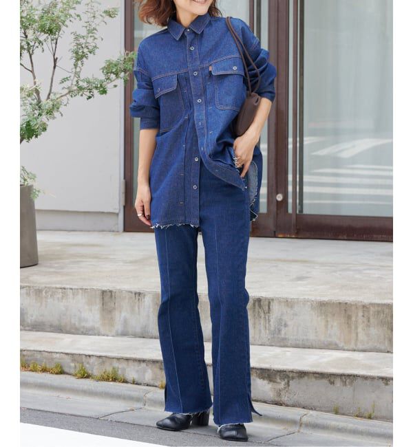 OUTDOOR PRODUCTS Usual Things「追加2 ULTデニムワーカーシャツ」|シャツ・ブラウス|