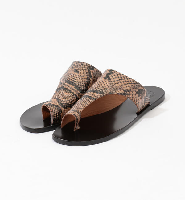 TOMORROWLAND GOODS「ATP ROSA フラットサンダル」|サンダル|42 ライトベージュ系