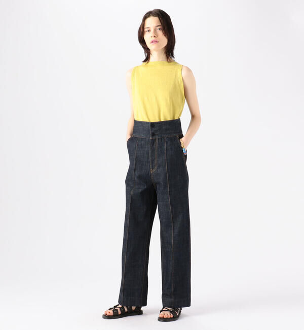 MACPHEE「コットンデニム 2-wayコンビネゾン」|オールインワン|