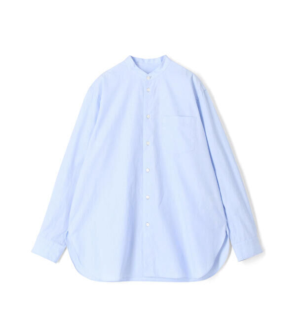 GALERIE VIE「コットンブロード スタンドカラーシャツ」|シャツ・ブラウス|