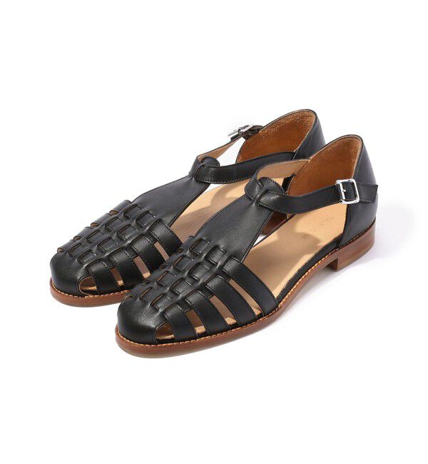 TOMORROWLAND GOODS「GALERIE VIE グルカサンダル」|サンダル|19 ブラック