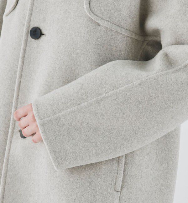 GALERIE VIE「ウールカシミヤダブルフェイス フーデットコート」|その他|