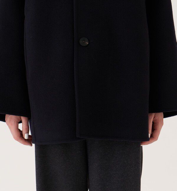 GALERIE VIE「ウールカシミヤダブルフェイス フーデットコート」|その他|