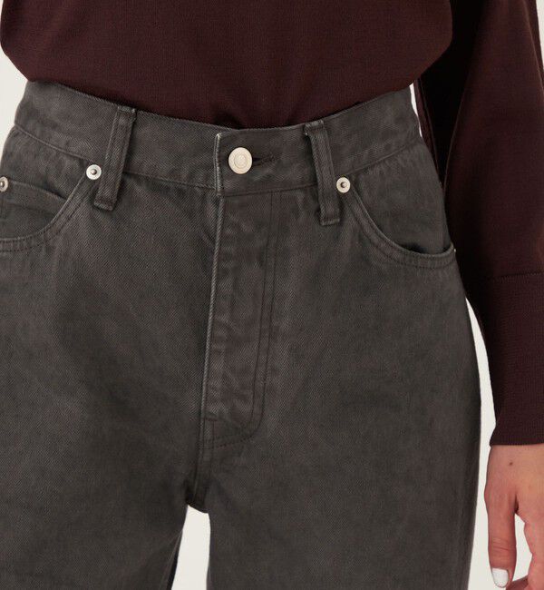 GALERIE VIE「リユースシーアイランドコットン　デニムストレートパンツ」|デニム|