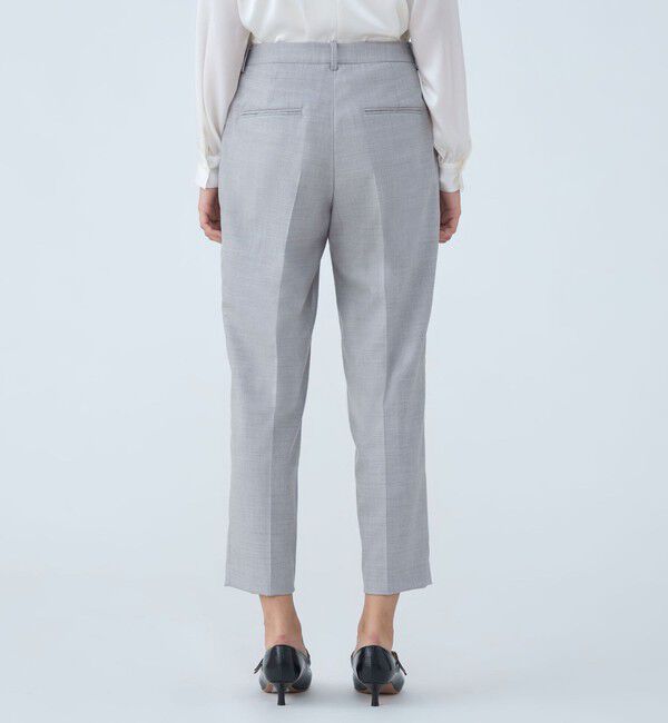 TOMORROWLAND collection「シャイニーピンヘッド ペンシルパンツ」|スラックス|