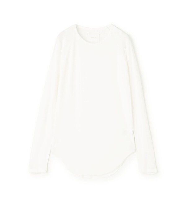 GALERIE VIE「レーヨンカシミヤジャージー クルーネックプルオーバー」|Tシャツ・カットソー|11 ホワイト