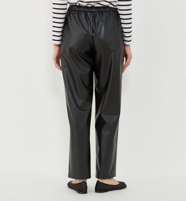 GALERIE VIE「レザーライククロスストレッチイージーパンツ」|その他|