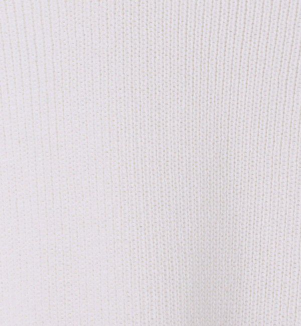 GALERIE VIE「コットンハーフ フーディー」|ニット・セーター|