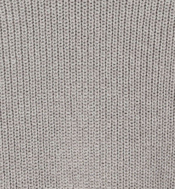 GALERIE VIE「コットンハーフ フーディー」|ニット・セーター|