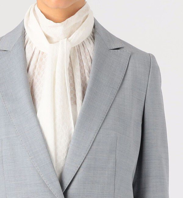 TOMORROWLAND collection「シャイニーピンポイント シングル1Bジャケット」|テーラードジャケット|