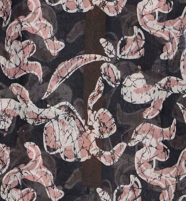 BACCA「バティックプリント コットンボイルブラウス」|シャツ・ブラウス|