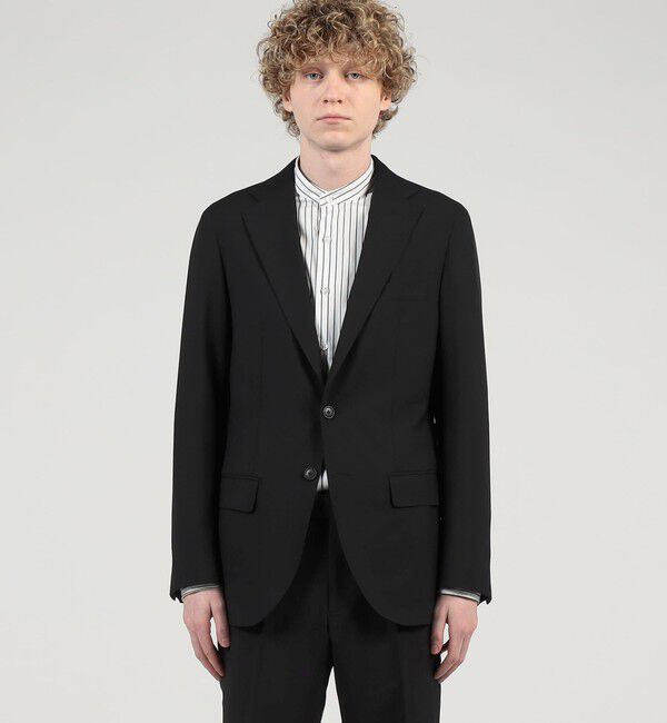 TOMORROWLAND MENS「Super130'sウール シングルブレステッド2Bジャケット DRAGO」|テーラードジャケット|