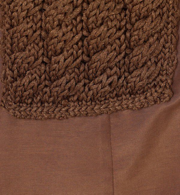 DES PRES「コットンシルクローン スリーブレスブラウス」|シャツ・ブラウス|