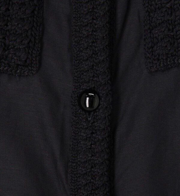 DES PRES「コットンシルクローン スリーブレスブラウス」|シャツ・ブラウス|