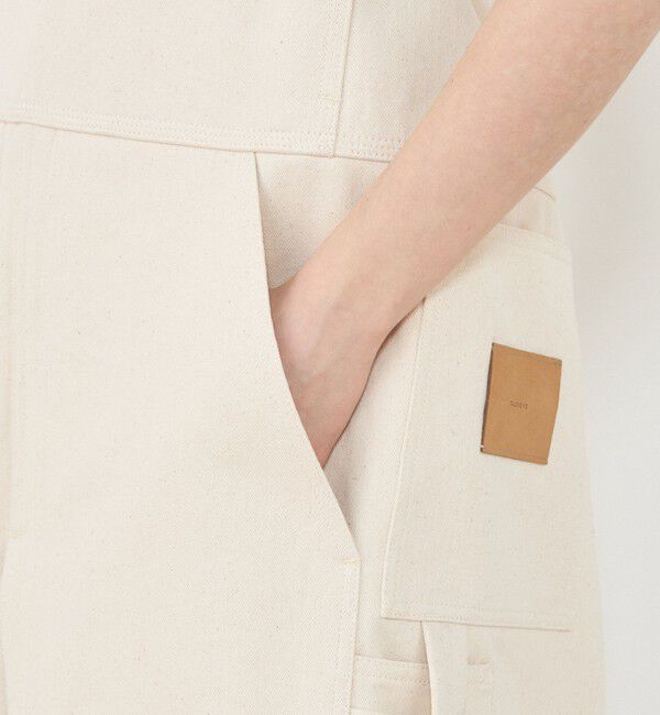 GALERIE VIE「ヘリンボーンクロス エプロンワンピース」|ワンピース|