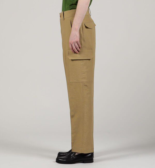 TOMORROWLAND MENS「60リネン カーゴパンツ」|カーゴ|