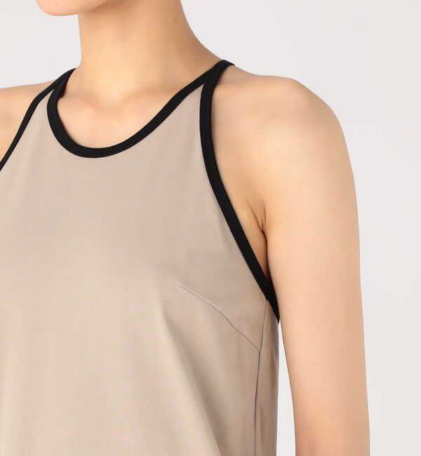 MACPHEE「コットンポリエステルサイロ バッククロスワンピース」|ワンピース|