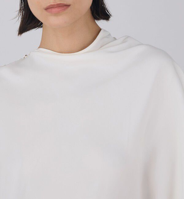 DES PRES「レーヨンポプリン アシンメトリートップス」|シャツ・ブラウス|