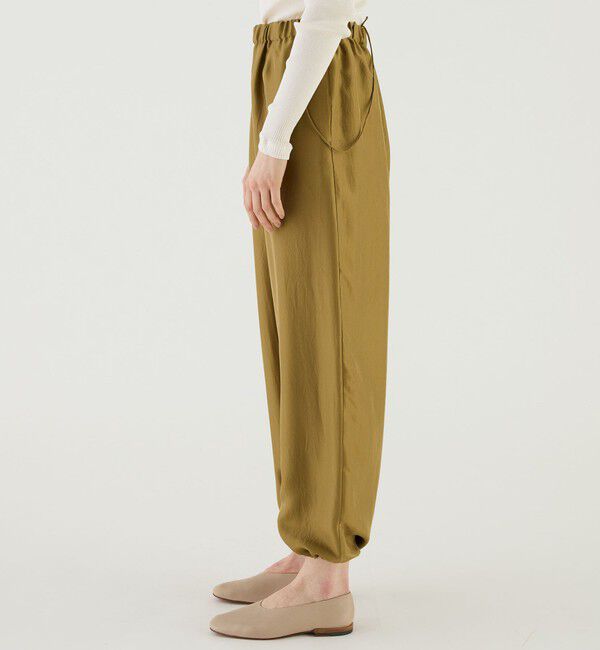 GALERIE VIE「シルクハブタエ トラックイージーパンツ」|その他|